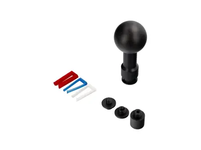 Gear shift knob billet aluminium. Porsche 911 1989 - present / 986 / 987 / 981 / 718 / 944 / 968 / 928