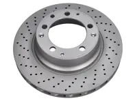 Brake disc rotor, Rear. Standard Coat Z. Porsche 911 / 930 (93035204502 & 93035204601) - 460.1510.20, 93035204501, 93035204500, 93035204601, 93035204600, 93035204502, 93035204601, 460.1509.20 - 460.1509.20, 460.1510.20