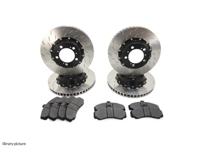 PFC replacement brake disc and pad kit for Porsche 991 GT3 Cup / Cayman GT4 Clubsport - 380.32.0054.451, 380.32.0054.461, 380.30.0047.451, 380.30.0047.461, 7968, 7969, 7968.11.28.44, 7969.11.26.44