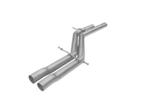 Sports exhaust centre pipes. Porsche 9YA Cayenne V6 2.9ltr / 3.0lrt