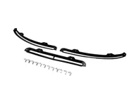 Dashboard heater vent kit. Porsche 911 1965 - 1968 - 90155240120, 90155240121, 90155240420, 90155240421, 90155240320, 90155240321, 99959133301