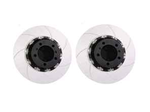 Floating FRONT Brake Disc Set. Porsche 992.1 S / 992.2 Carrera 2 - 9P1615301J, 9P1615302J