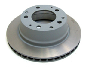 Brake disc rotor, Rear. Porsche 911 1984-89 3.2L - 91135204108, 15828, 91135204109