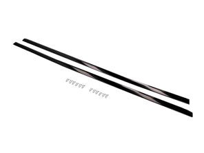 Moulding for door exterior set, Black. Porsche 911 Coupe 1980-86 - 9115314310070K, 9115314320070K - CB.022.011
