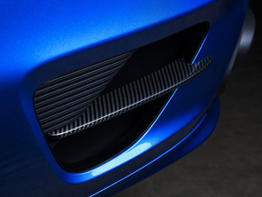 TechArt carbon fibre rear bumper louvres. Porsche 991.1 turbo - 091.121.584.009, 091.121.584.009G