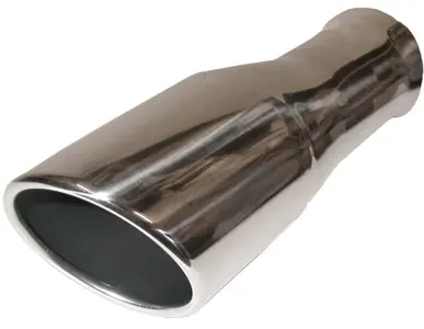 Exhaust tail pipes '964 Look' for Porsche 964 Dansk - 1620701100, 92.241S, 92241S, 96411124903 - 1620701100