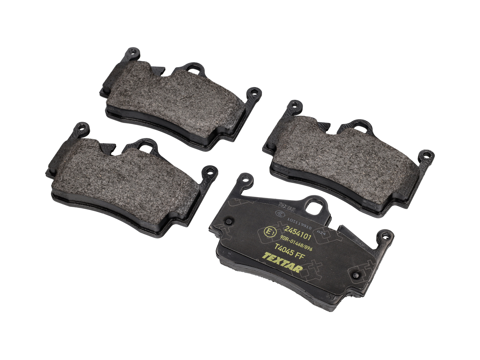 thumbnail image 2 of 4x Brake Pad Set For M998 HUMMER - Service Grade, 57K0264 / 2530-01-407-3977 - TACOM OEM Spec 2 of 6