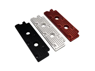 Engine valve covers SET OF 2 billet aluminium UPPER. Porsche 964 - 96410511502, 96410511501, 96410511503, 96410511503SIL, 96410511503BLK, 96410511503RED - M11
