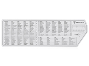 Component card fuse & relay. Porsche 911 Turbo (1987-88) - 93061224302