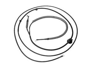 Hose Line For Washer, Front. Porsche 9YA / 9YA.2 Cayenne 2018>> - 9Y0955744, 9Y0955744P
