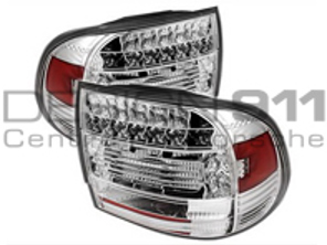 Indicator Units Rear CRYSTAL CLEAR with LED Bulbs. Porsche Cayenne 955