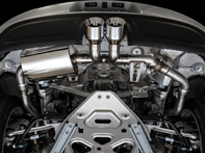 AWE SwitchPath™ exhaust system with Carbon Fibre tips for Porsche 718 Boxster / Cayman - 3025-35000, 3025