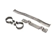 Titanium Exhaust Support Brackets kit Porsche 997 - 99611312355, 99611312353, 99711123001, 99611322350