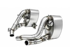 Sports Rear Exhaust Silencer Set. Porsche 997.2 - 99711131130, 99711131131, 99711131230, 99711131231, 99711199531, 99711199631, 99711151230, 99711151231, 99711151131 - CARP97DFIETFLAP