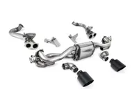Milltek Sports Exhaust System With GPF/OPF Bypass, Cerakote Black GT-115 Tailpipes. Porsche 718 Boxster / Cayman 2020>> - 982251053E, 982251053K, 982251053F, 982251053H, 982251053D, 982251053G, 982254351B, 982254351L, 982254351AA, 982254351P, 982254351R, 982254350B, 982254350L, 982254350AA, 982254350P, 982254350R - SSXPO185