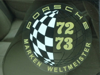 Marken Weltmeister 1972/73 Window Sticker - 999197273, 91170110304