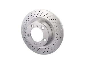 Brake disc rotor, REAR. Porsche 991 3.4L (OE Part No 99135240100 /99135240200) - 99135240100, 99135240200, 18598, 18599
