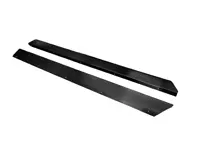 Door Threshold Side Sill Protector Kit Black Aluminium. Porsche 911 1965-73 - 90155111550, 90155111650, 90155111551, 90155111651 - 1689815570, 1689815580