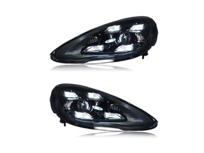 LED Headlamp Upgrade With High-Beam Laser - 9YA-1 PDLS+ Style (2019) for Porsche 958-1 Cayenne 2011-2014 - 95863117300, 95863117301, 95863117302, 95863117400, 95863117401, 95863117402, 95863117310, 95863117311, 95863117312, 95863117410, 95863117411, 95863117412, 95863117500, 95863117501, 95863117502, 95863117600, 95863117601, 95863117602, 95863117510, 95863117511, 95863117512, 95863117610, 95863117611, 95863117612, 95863117700, 95863117701, 95863117702, 95863128100, 95863128101, 95863128102, 95863117800, 95863117801, 95863117802, 95863128200, 95863128201, 95863128202, 95863117900, 95863117901, 95863117902, 95863128300, 95863128301, 95863128302, 95863118000, 95863118001, 95863118002, 95863128400, 95863128401, 95863128402 - 7P69581039/40LT-LHD, 7P69581039/40LT-RHD