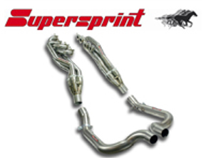 Exhaust Manifolds / Headers and Connecting Pipes (LHD). Porsche 970 Panamera S/ 4S / GTS Supersprint - 246001