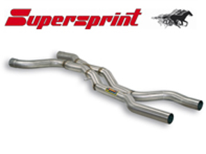 Exhaust Centre pipe Bypass. Porsche 958 Cayenne HYBRID / S  Supersprint - 246613