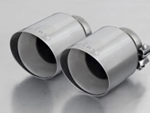 REMUS Tail pipes 102 mm Angled Straight Cut, CHROME - 0426 70SG, 042670SG, 6890120500LR
