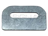 Fuel tank strap bracket. Porsche 356 Pre-A / 356A / 356 B - PP113D, 64450103505, 64450103506, 64450103507, 64420135100 - PP113D