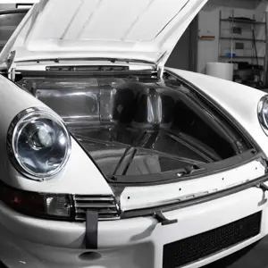 Rennline carbon fibre 'frunk' Porsche 911 1974 - 1976 LHD with manual brakes - 91155104502, 91155104504, 91155104900, 91155105000