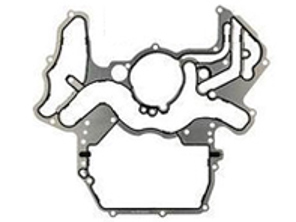 Crankcase flange gasket. Porsche 958 Cayenne Diesel / 95B Macan Diesel / 970 Panamera Diesel - 95810116103, 122.476, 95810116102, 95810116101