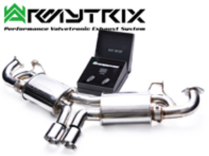 Armytrix Cat-back Valvetronic Exhaust System. Porsche 981 Boxster / Cayman