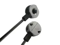 Solid gearshift cable set gearbox end. Porsche 996 / 986 Boxster S / 997.1 GT3 - 99642404109, 99642404114, 98642404205, 98642404206, 98642404207