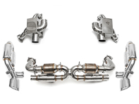 Exhaust Muffler, Headers, 200 Cell Cats Kit for Porsche 993 Turbo - 99311321357, 99311321358, 99311321359, 99311321457, 99311321458, 99311321459, 99311104654, 99311104655, 99311104554, 99311104555, 99321103955, 99321103956, 99321104055, 99321104056
