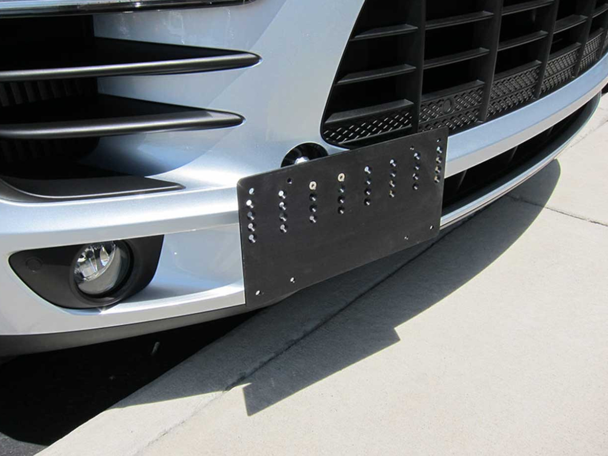 Porsche front bumper number plate holders Design 911