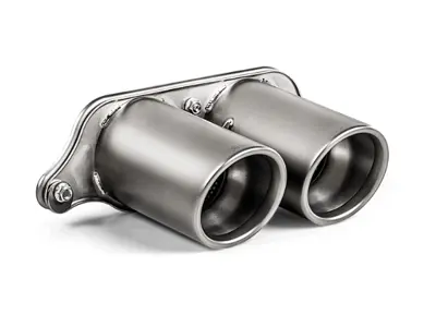 Akrapovic Tail pipe set (Titanium). Porsche 991.2 GT3 2018 - 99111125395, 99111125380 - TP-T/S/17