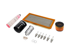 Service maintenance kit for Porsche 911 1978-80 180bhp Small Kit Oil, Air Filters, Spark plugs, and More - 93010776403, 93011019600, 91111018502, 93011340100, 90012311830, 99917016290, 00004400204