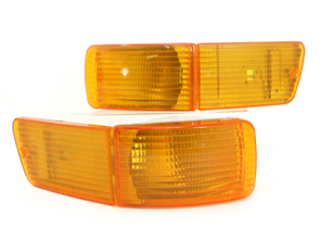 Amber Indicator unit kit Front. Porsche 964 - 96463199902, 96463140502, 96463140602, 96463140900, 96463141000 - LI.005.003