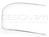 Front Screen Moulding Metal Chrome. Porsche 356 B-T6 / C CABRIO - 64454191126, 64454191226