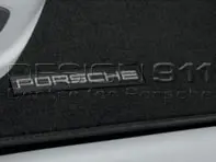 Floor Mats with Nubuck Edging. Porsche Macan LHD - 95B864435B, 95B864435DOS5