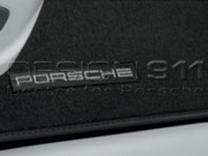 Floor Mats with Nubuck Edging. Porsche Macan LHD - 95B864435B, 95B864435DOS5