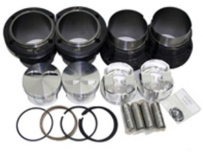Forged JE piston and liner kit 104mm, 24mm pin. Porsche 914/ VW Type 4 - VW104T4JE