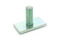 Screw for front / rear bumper deco moulding. Porsche 911 65-73 - 90150515520