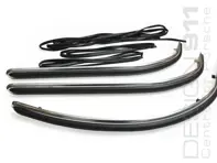 Front & Rear bumper rubber and moulding set. Porsche 911 1965 Onwards - 90150504650, 90150504651, 90150504302, 90150504132