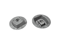 Front seat mount pair. Porsche 356B T6 / 356C - 64450157006 - PP123