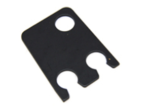 Main folding bow spacer plate 2mm. Porsche 911 78-89 / 964 / 993 - 91156142300