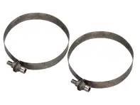 Titanium Exhaust strap set. Porsche 911 1965-83 - 90111115704