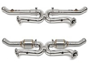 Exhaust Sports Cats or Cat Bypass System 'Gillet' Porsche 993 - 99311323138, 99311321343, 99311321344