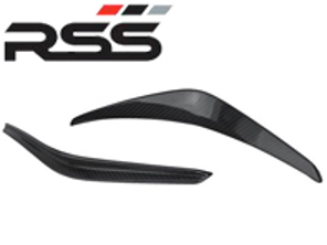 RSS Front Carbon Areo Canards / Dive Planes (Matte Finish). Porsche 991 GT3 / GT RS - 241