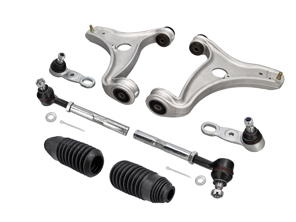 Suspension wishbone arms, ball joints & tie rods kit front. Porsche 964 C2 / C4 1989-94 (NEW) Part No. 96434101807 / 96434101707 - 96434101706, 96434101707, 96434101806, 96434101807, 96434104903, 96434104907, 96434104913