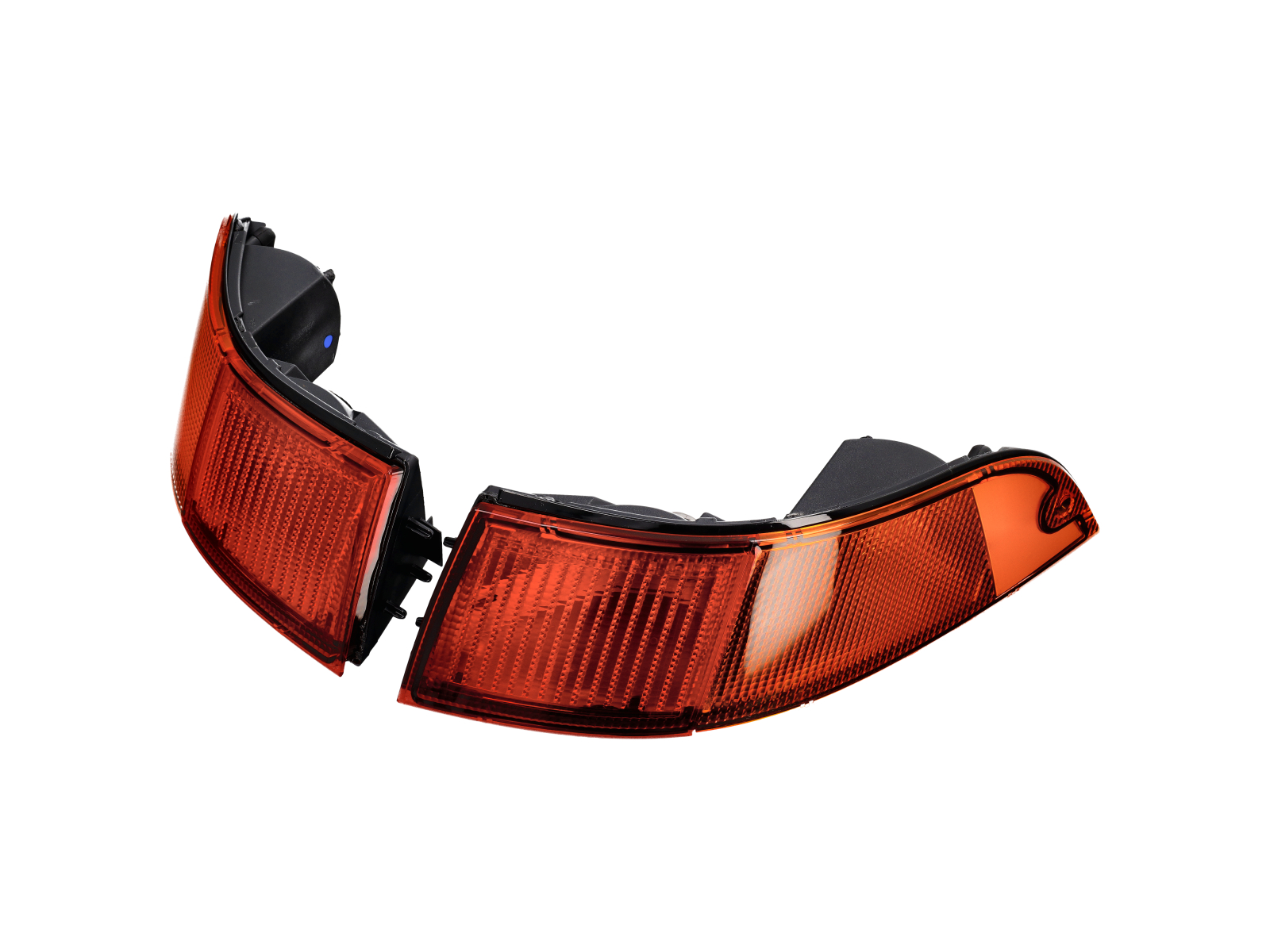 Indicator units rear, Amber / Red lens. Porsche 993 Set of 2
