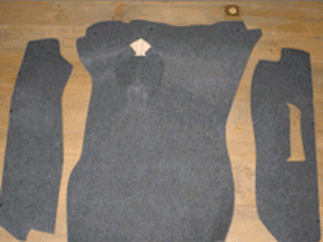 Trunk Carpet Set. Porsche 911 1977-85
